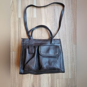 Fossil purse genuine leather purse